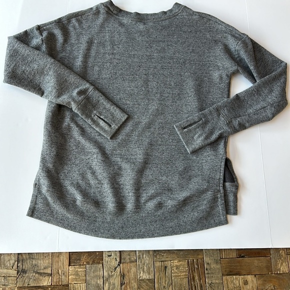 Athleta Heathered Gray Sweatshirt - Picture 9 of 9